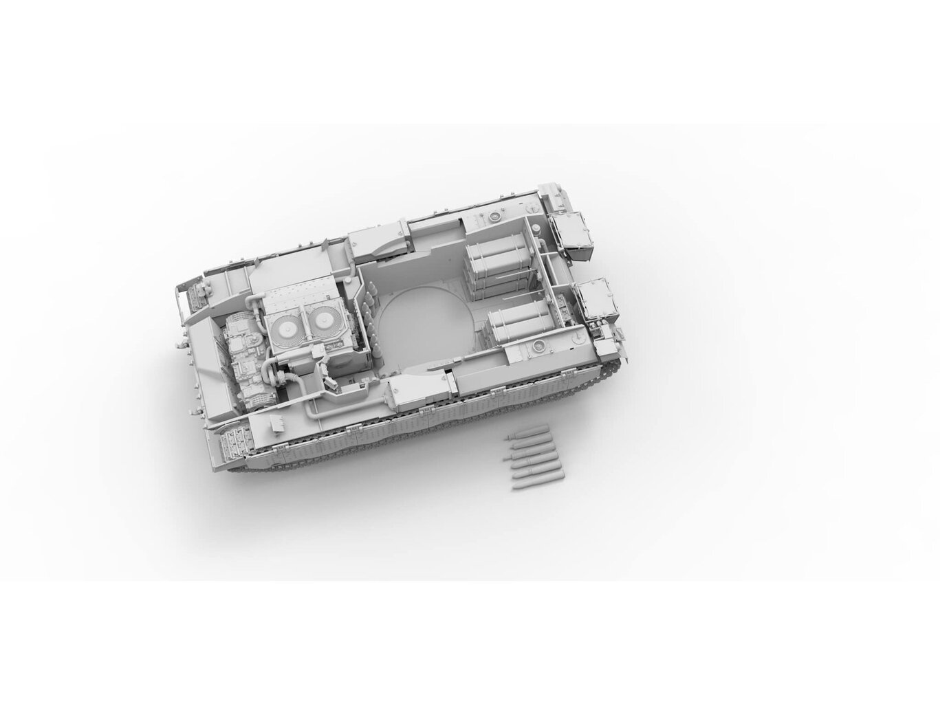 Mudel Israel Merkava Mk.2D with full interior, 1/35, BT-037 hind ja info | Klotsid ja konstruktorid | kaup24.ee