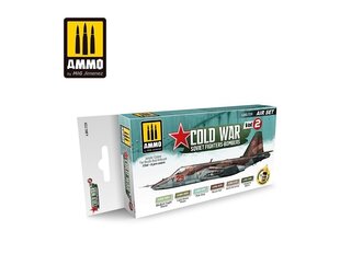 AMMO MIG - Akrüül värvikomplekt Cold War Vol. 2 - Soviet Fighters - Bombers, 7239 hind ja info | Kunstitarbed, voolimise tarvikud | kaup24.ee