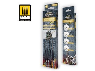 AMMO MIG - Wargaming Universe – Marta Kolinsky Figures Premium Brush Set (Набор кистей), 7621 цена и информация | Инструменты для краски | kaup24.ee