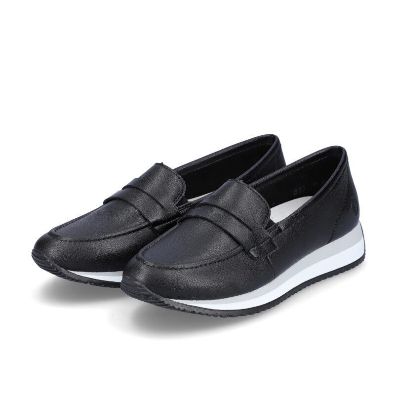 Loafer kingad naistele Remonte, must hind ja info | Naiste kingad | kaup24.ee