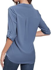 Naiste pluus Tanmolo, helesinine hind ja info | Naiste pluusid, särgid | kaup24.ee