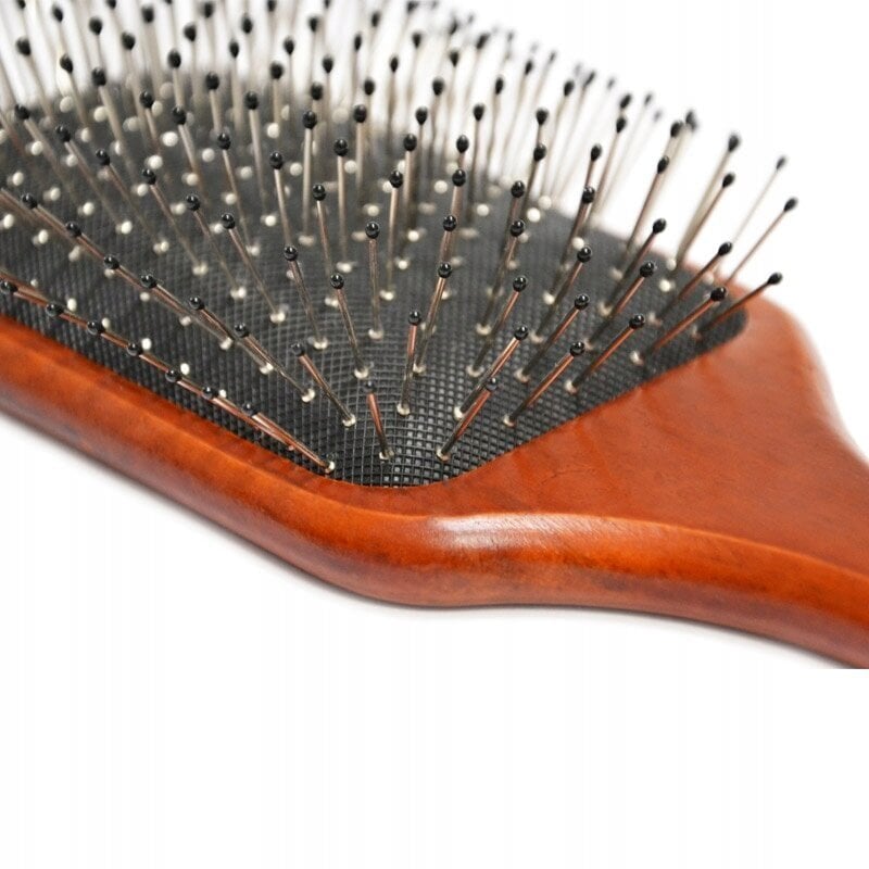 Juuksehari Xhair Paddle Brush puidust цена и информация | Juukseharjad, kammid, juuksuri käärid | kaup24.ee