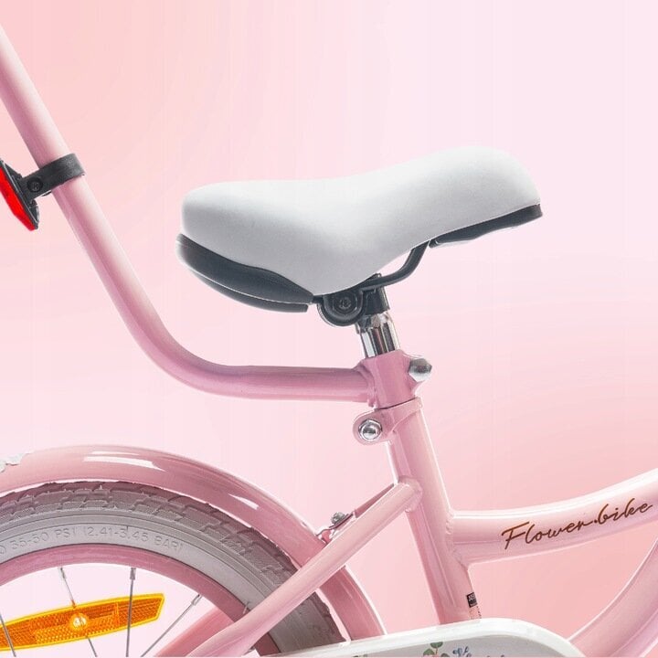 Laste jalgratas Sun Baby Flower 14" roosa hind ja info | Jalgrattad | kaup24.ee