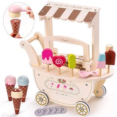 Jäätisepoe komplekt Mamabrum Ice Cream цена и информация | Развивающие игрушки и игры | kaup24.ee