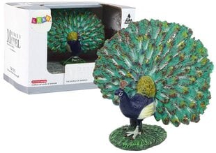 Kollektsioneeritav kujuke Royal Peacock Animals of the World hind ja info | Poiste mänguasjad | kaup24.ee