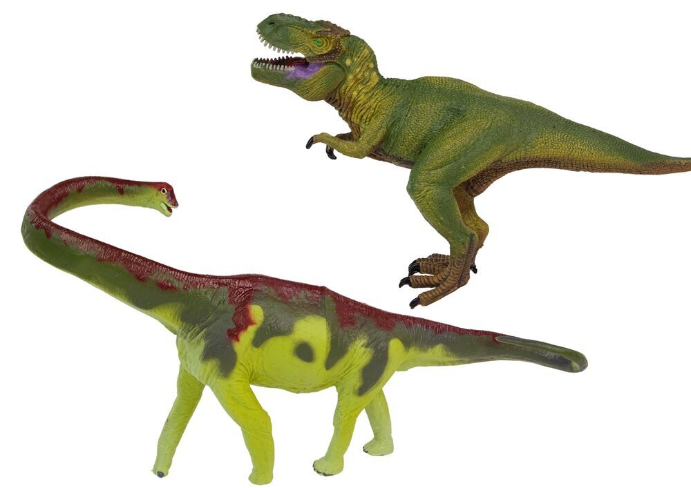 Hiiglaslik dinosauruste komplekt 6 tk hind ja info | Tüdrukute mänguasjad | kaup24.ee