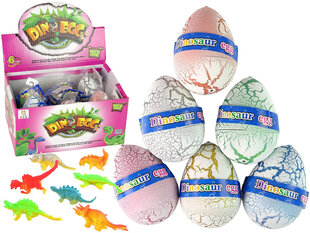 Волшебное яйцо инкубационного динозавра, растущее 7,5 см, белое цена и информация | Игрушки для мальчиков | kaup24.ee