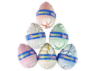 Волшебное яйцо инкубационного динозавра, растущее 7,5 см, белое цена и информация | Игрушки для мальчиков | kaup24.ee