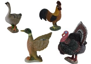 Большой набор фигурок, фермерская деревня, Турция, курица, петух, тачка, 11 элементов цена и информация | Игрушки для девочек | kaup24.ee