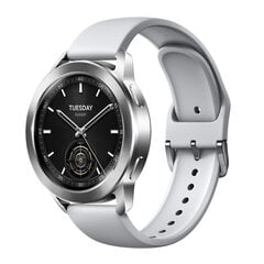 Xiaomi Watch S3 Silver BHR7873GL цена и информация | Смарт-часы (smartwatch) | kaup24.ee