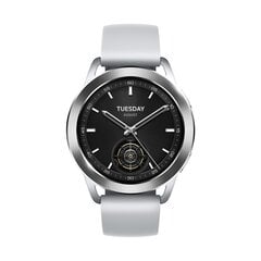 Xiaomi Watch S3 Silver BHR7873GL цена и информация | Смарт-часы (smartwatch) | kaup24.ee