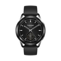 Xiaomi Watch S3 Black BHR7874GL kaina ir informacija | Смарт-часы (smartwatch) | kaup24.ee