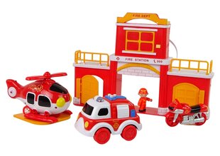 Heliga tuletõrjedepoo komplekt hind ja info | Poiste mänguasjad | kaup24.ee