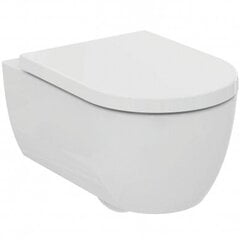 Ideal Standard rippuv tualettruum Blend Curve kaanega valge T520601 hind ja info | WС-potid | kaup24.ee