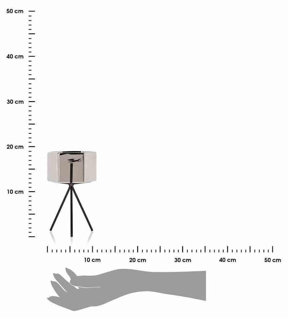 Lillepott Sashi, 18,5 cm цена и информация | Dekoratiivsed lillepotid | kaup24.ee