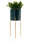Lillepott Nila Green, 11,5x28 cm hind ja info | Dekoratiivsed lillepotid | kaup24.ee