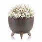 Lillepottide komplekt Rosa linea Eco, 2tk hind ja info | Dekoratiivsed lillepotid | kaup24.ee