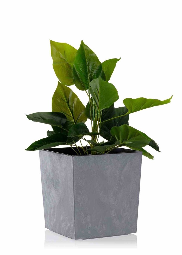 Lillepott Flore Grey Concrete, 25x25 cm hind ja info | Dekoratiivsed lillepotid | kaup24.ee