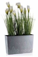 Lillepott Bloom Grey Concrete, 36x56cm hind ja info | Dekoratiivsed lillepotid | kaup24.ee