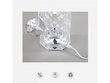 LED kristall öövalgusti, 16 värvi, puldiga, Roosa teemant hind ja info | Laualambid | kaup24.ee