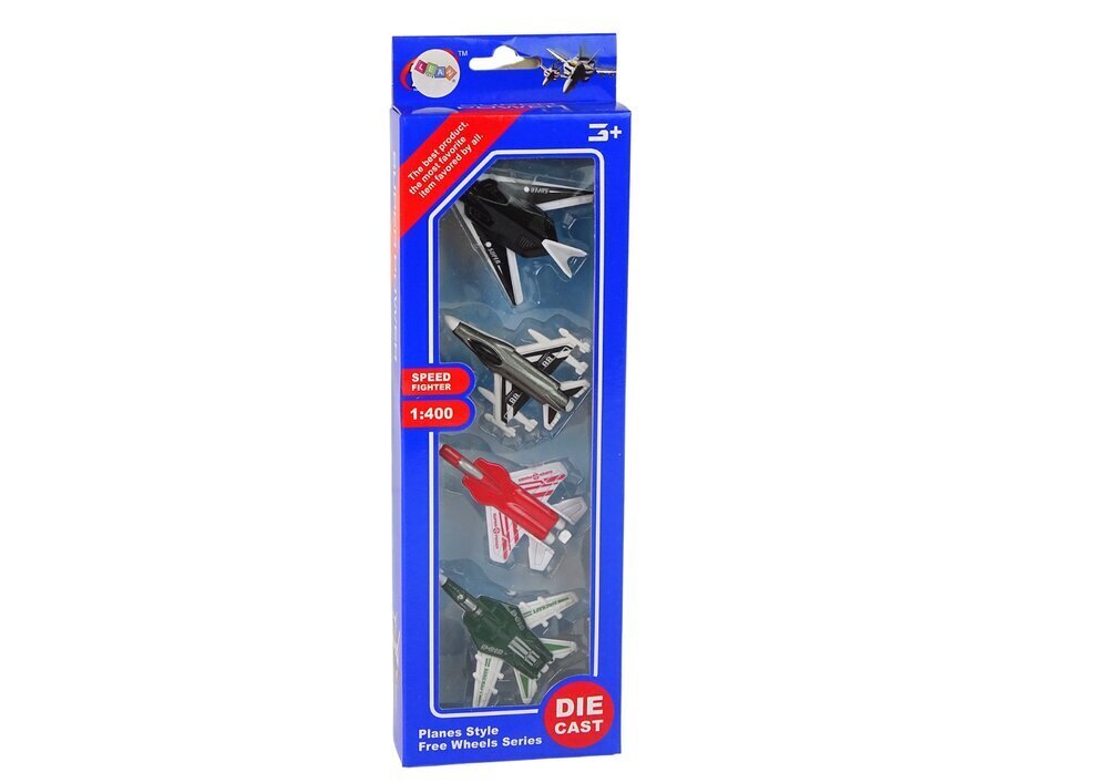 Komplekt Airplanes Jets 1:400 4 tk цена и информация | Poiste mänguasjad | kaup24.ee