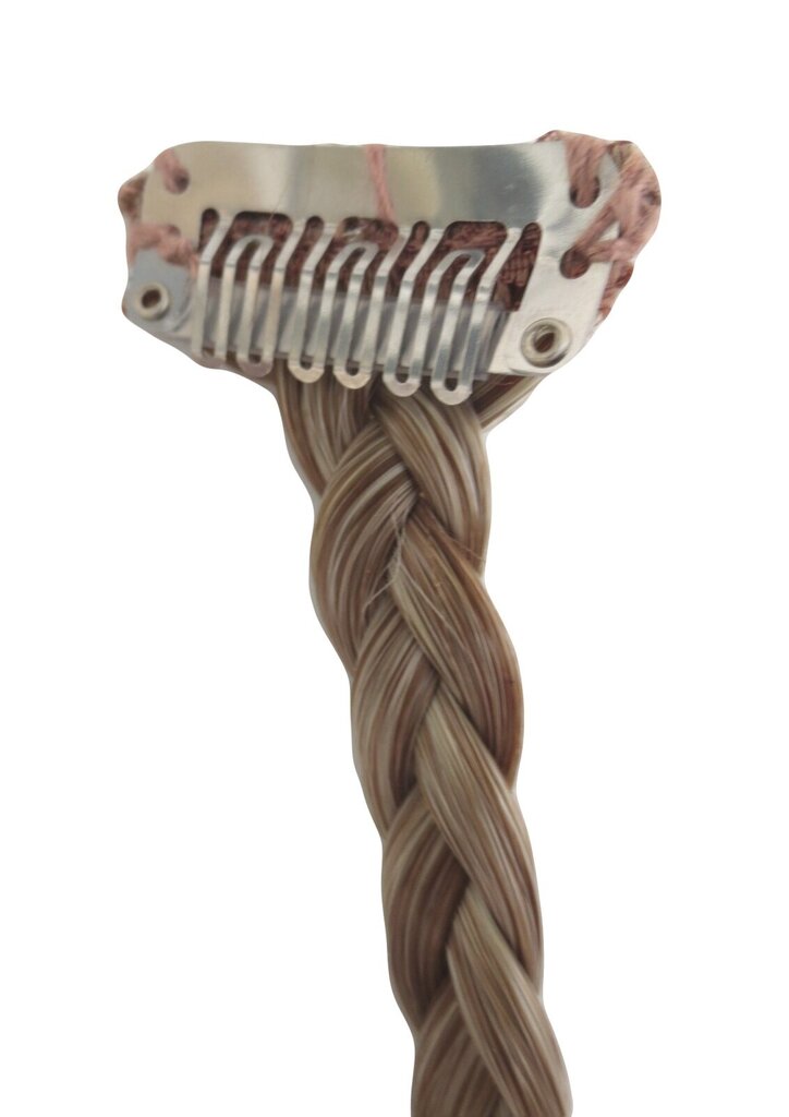 Punutud juuksepats klambriga Vanessa Grey Long Braid-12/613, 55cm, Dark Ash Blonde Mix цена и информация | Juuste aksessuaarid | kaup24.ee