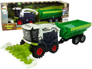 Зерноуборочный комбайн с прицепом Grain Farm Sound цена и информация | Игрушки для мальчиков | kaup24.ee