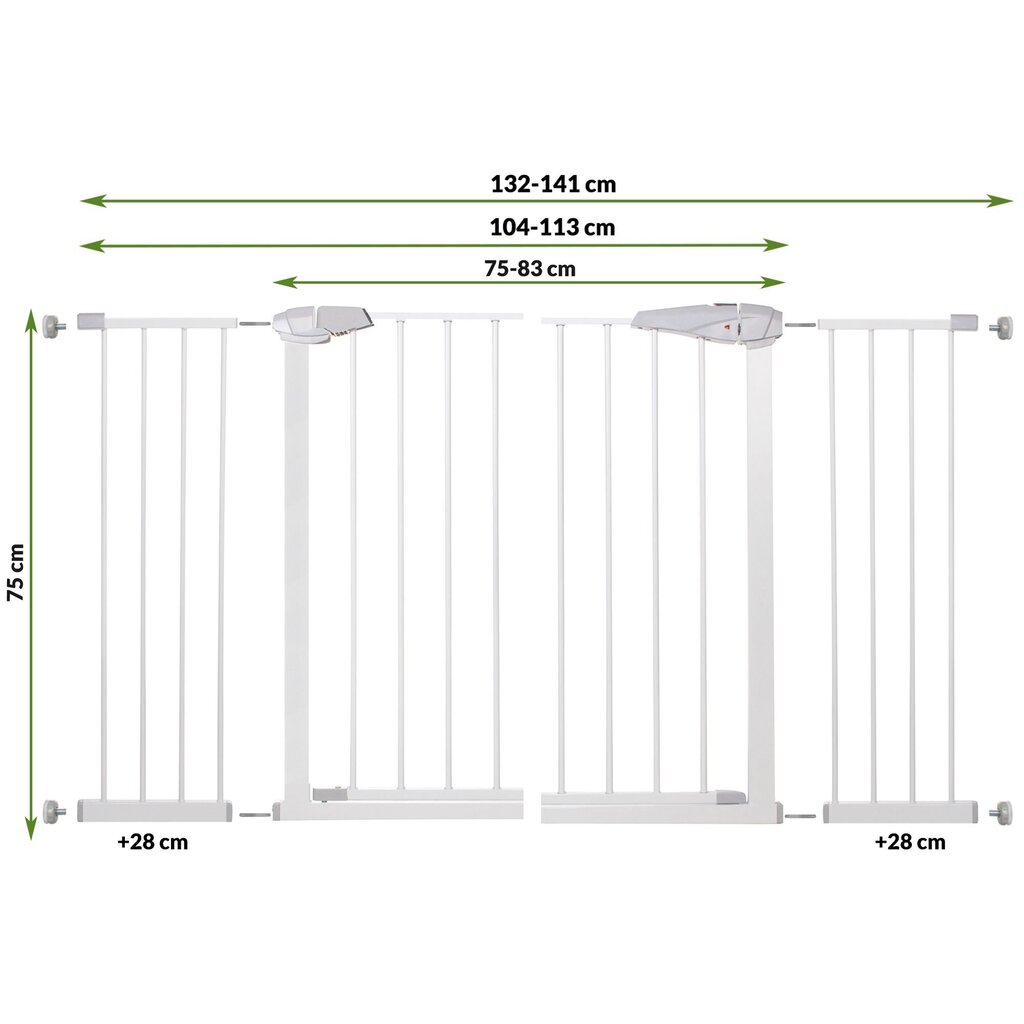 Turvapiire Springos SG0001AA 76-141 cm hind ja info | Laste ohutustarvikud | kaup24.ee