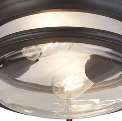 Searchlight laelamp Glasgow 5182BK цена и информация | Потолочные светильники | kaup24.ee