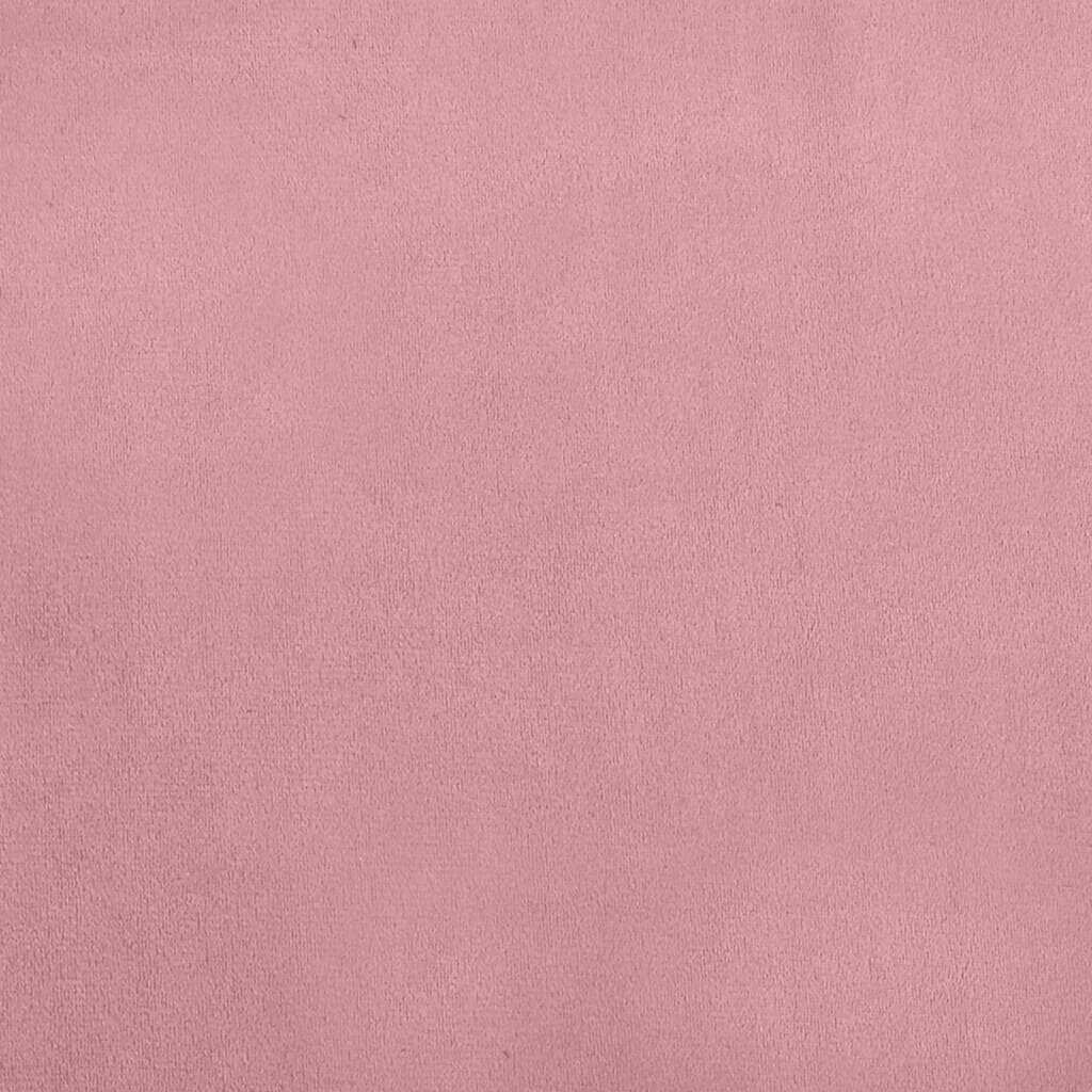 vidaXL koeravoodi, roosa, 70 x 45 x 33 cm, samet hind ja info | Pesad, padjad | kaup24.ee