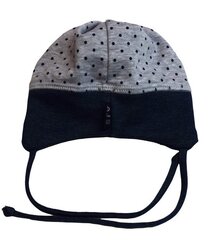 Müts tüdrukutele AJS 36-116, hall цена и информация | Шапки, перчатки, шарфы для девочек | kaup24.ee