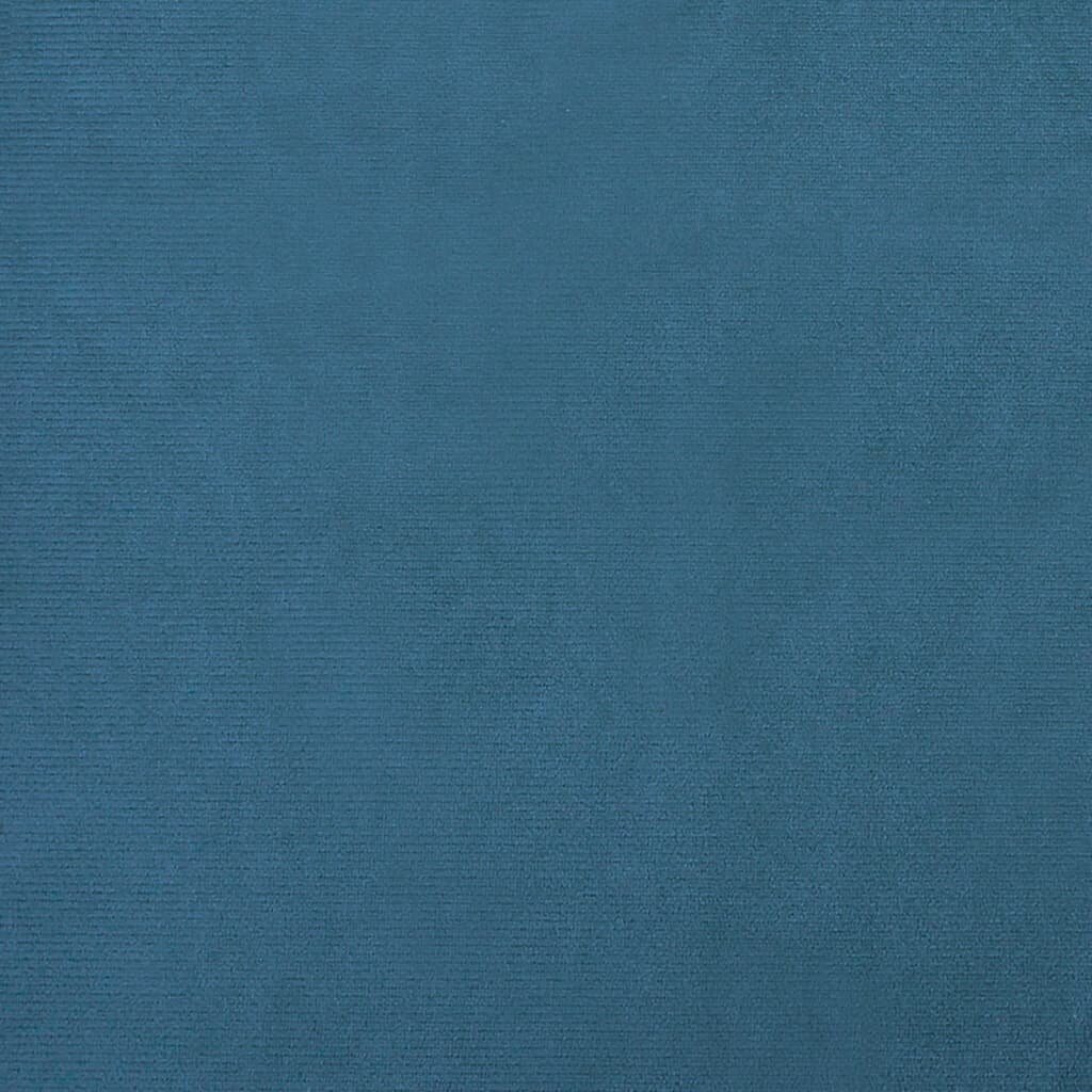 vidaXL lastediivan, sinine, 80x45x30 cm, samet hind ja info | Lastetoa kott-toolid, tugitoolid ja tumbad | kaup24.ee