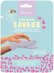 Увлажняющая маска для рук IDC Institute Hand Glove Savage, 1 пара цена и информация | Кремы, лосьоны для тела | kaup24.ee