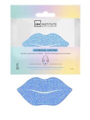 Huulte mask IDC Institute Glitter Lip Pads Blue, 1 tk. hind ja info | Näomaskid, silmamaskid | kaup24.ee