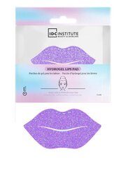 Huulte mask IDC Institute Glitter Lip Pads Purple, 1 tk. hind ja info | Näomaskid, silmamaskid | kaup24.ee