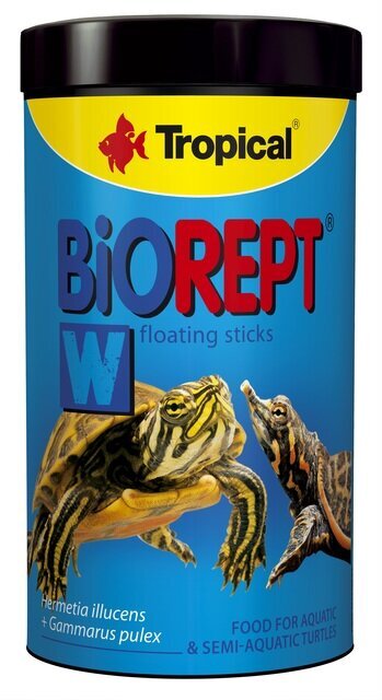 Tropical Biorept W toit vesikilpkonnadele, 75 g hind ja info | Eksootiliste loomade toit | kaup24.ee