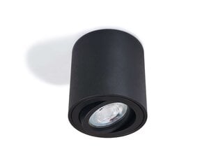 Накладной галогенный светильник Circular LED Cubo, черный матовый цена и информация | Потолочные светильники | kaup24.ee