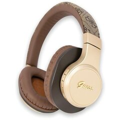 Original Bluetooth Headphones GUESS 4G Script GUBH604GEMW brown цена и информация | Наушники | kaup24.ee