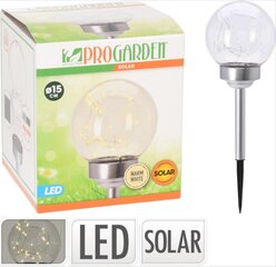 LAMPA SOLARNA 15CM LED h46cm hind ja info | Dekoratsioonid | kaup24.ee