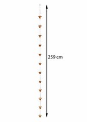 Vihmaveerenni kett tulbikujuliste anumatega Esschert disain, 259 cm цена и информация | Декорации для сада | kaup24.ee