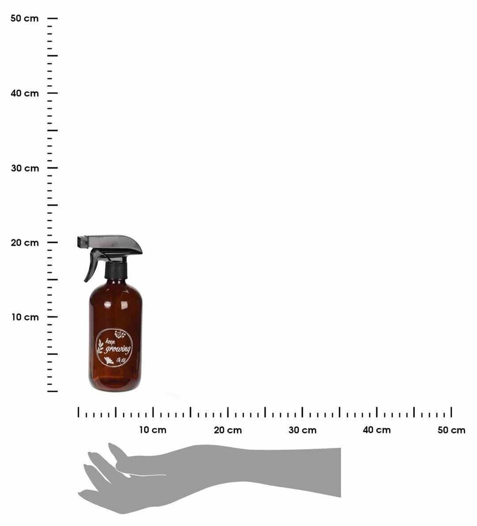 Klaastaimede pihusti Koopman, 500 ml hind ja info | Kastekannud, voolikud, niisutus | kaup24.ee