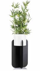 Moodne metallist alus konteineriga lillepoti jaoks, 56 cm, valge hind ja info | Vaasid, alused, redelid lilledele | kaup24.ee