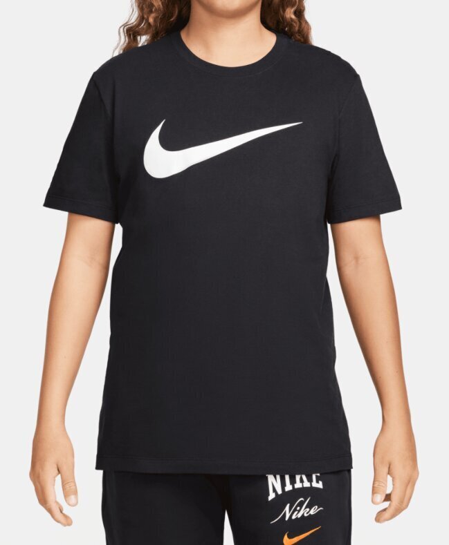 Nike meeste T-särk NSW TEE GOOD CHEST SWSH FS, must hind ja info | Meeste T-särgid | kaup24.ee