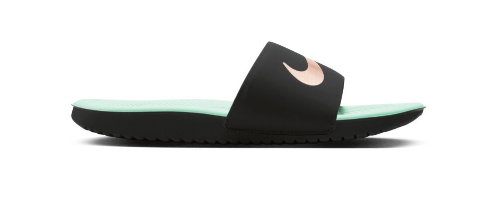 Nike plätud KAWA SLIDE, must-münt hind ja info | Naiste plätud ja sussid | kaup24.ee