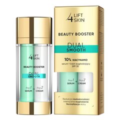 Näohoolduskomplekt Lift4Skin Beauty Booster Dual Smooth naistele: 10% niatsinamiidi seerum, 15 ml + kreem SPF30, 15 ml hind ja info | Näokreemid | kaup24.ee