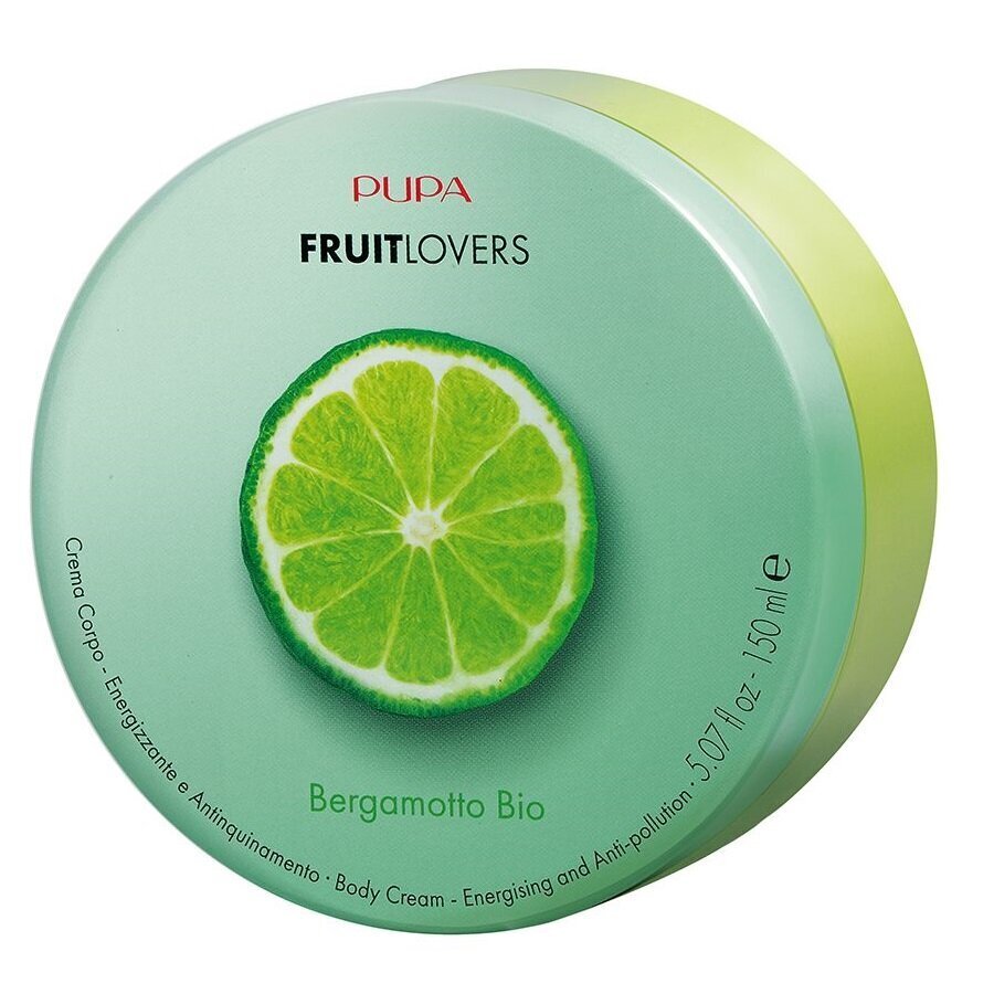 Kehakreem Pupa Milano Fruit Lovers Body Cream Bergamot, 150 ml hind ja info | Kehakreemid, losjoonid | kaup24.ee