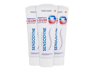 Зубная паста Sensodyne Sensitivyti, 3x75 мл цена и информация | Для ухода за зубами | kaup24.ee