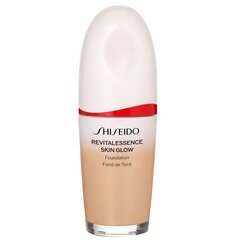 Основа для макияжа Shiseido Revitalessence Skin Glow SPF30, Silk/310, 30 мл цена и информация | Пудры, базы под макияж | kaup24.ee