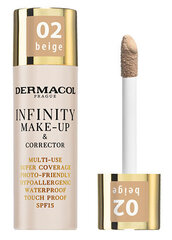 Маскирующее средство Dermacol Infinity 04 bronze, 20 г цена и информация | Пудры, базы под макияж | kaup24.ee