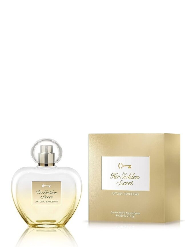Tualettvesi Antonio Banderas Her Golden Secret EDT naistele, 80 ml цена и информация | Naiste parfüümid | kaup24.ee